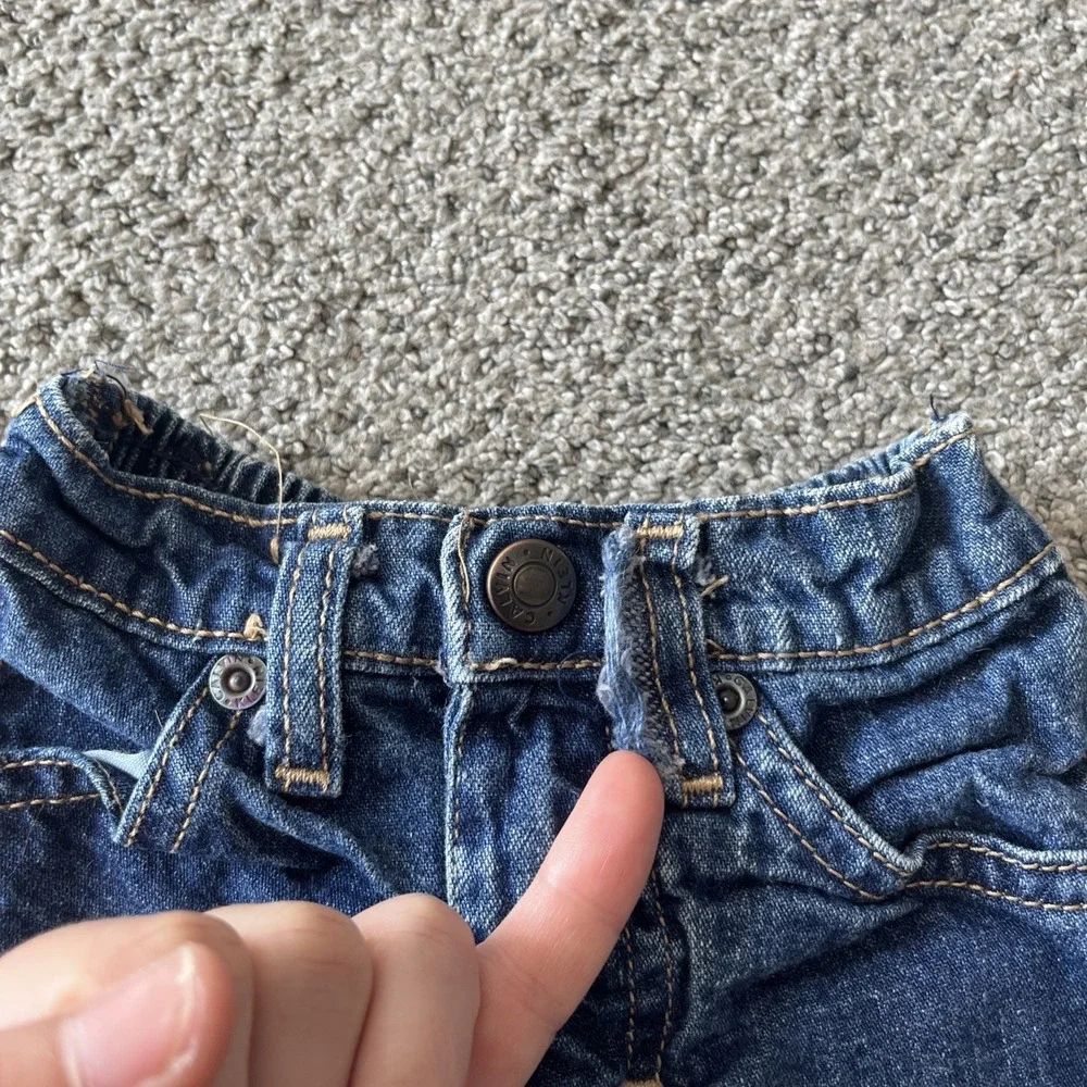 Vintage Infant 12 Months Calvin Klein Jeans. Pull On Baby Pants .